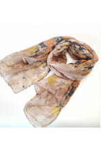 Load image into Gallery viewer, Large Cotton Feel Scarf Paint Print
