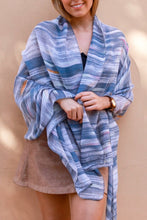 Load image into Gallery viewer, Large Cotton Feel Scarf Stripe Print
