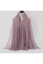 Load image into Gallery viewer, Large Cotton Scarf Plain
