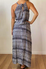 Load image into Gallery viewer, Long Chloe Dress Diamond Print
