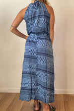 Load image into Gallery viewer, Long Chloe Dress Diamond Print
