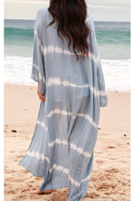 Load image into Gallery viewer, Long Kimono Jacket Tie Dye Print
