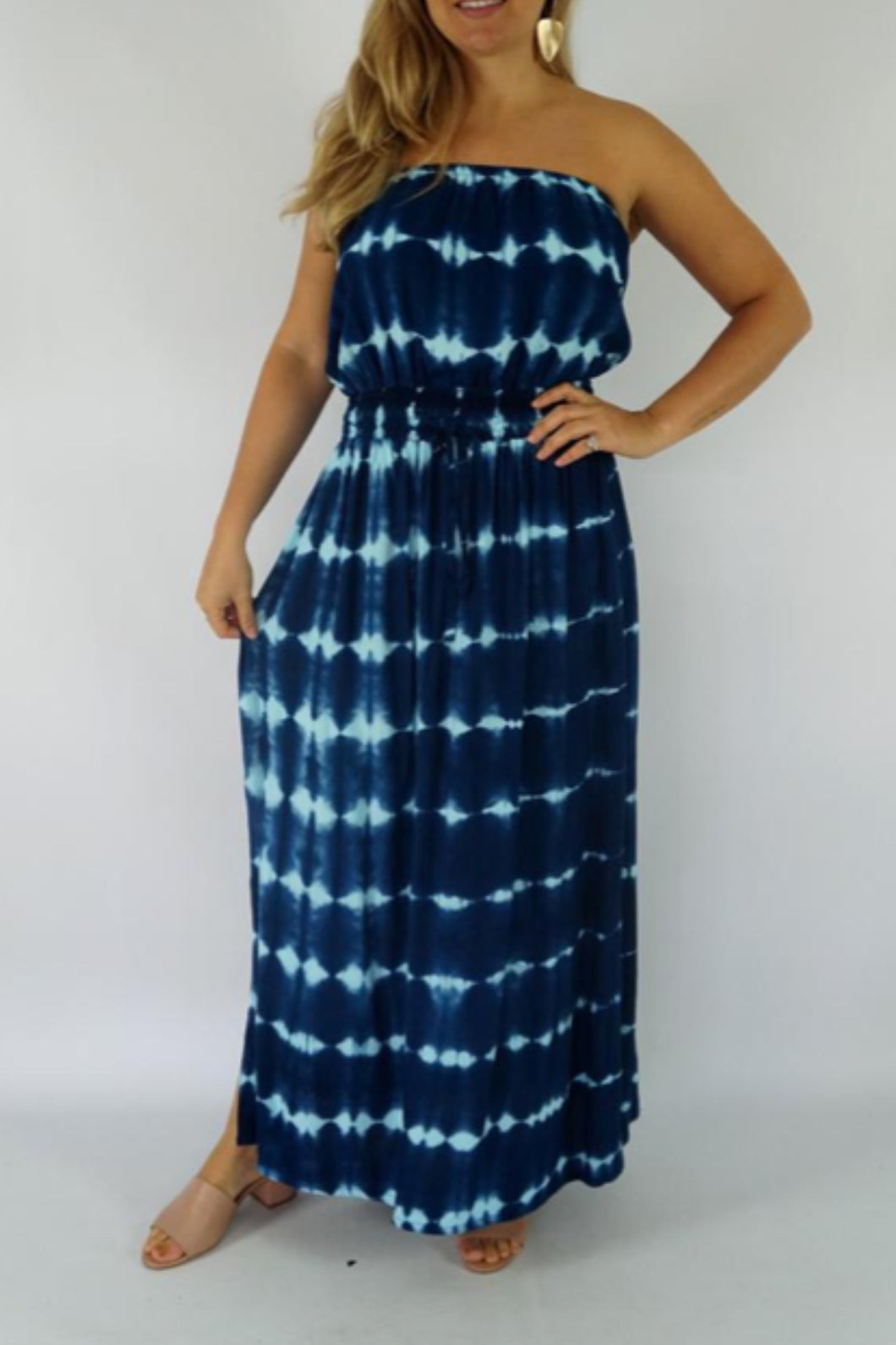 Long Tube Dress Nirvana Print
