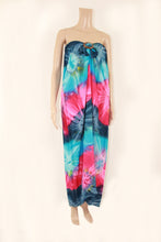 Load image into Gallery viewer, Long Tube Sarong with Coconut Shell Buckle Tie Dye
