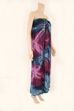 Load image into Gallery viewer, Long Tube Sarong with Coconut Shell Buckle Tie Dye
