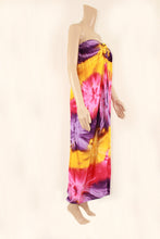 Load image into Gallery viewer, Long Tube Sarong with Coconut Shell Buckle Tie Dye
