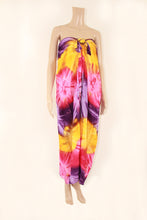 Load image into Gallery viewer, Long Tube Sarong with Coconut Shell Buckle Tie Dye
