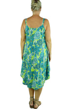 Load image into Gallery viewer, Mid Length Montego Dress Vera Flower Print
