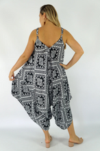 Load image into Gallery viewer, Boho Jumpsuit Crossover
