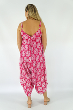 Load image into Gallery viewer, Boho Jumpsuit Snowflake Print
