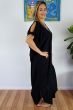 Load image into Gallery viewer, Cold Shoulder Mykonos Dress Plain
