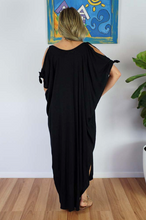 Load image into Gallery viewer, Cold Shoulder Mykonos Dress Plain
