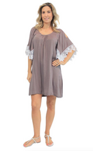 Load image into Gallery viewer, Cold Shoulder Short Garden Dress Plain
