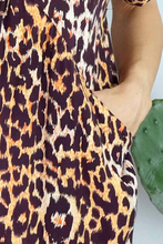 Load image into Gallery viewer, Cruiser Dress Leopard Print
