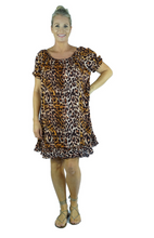 Load image into Gallery viewer, Diva Dress Leopard Print
