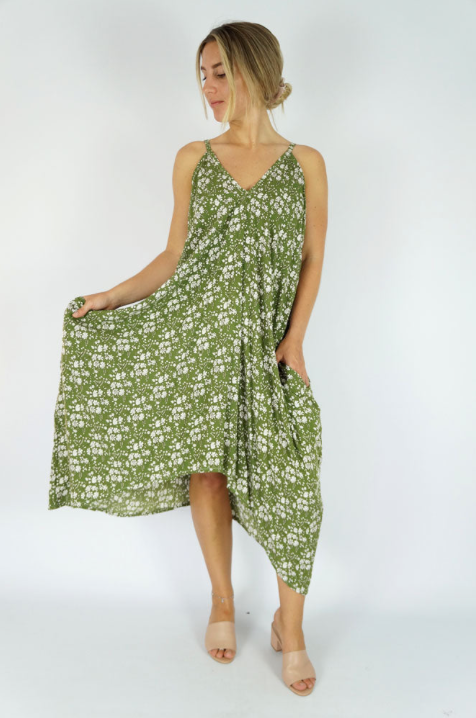 Festival Dress Blossom Print