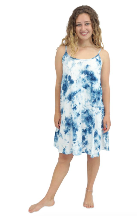 Folly Dress Cloud Print