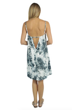 Load image into Gallery viewer, Folly Dress Cloud Print
