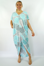 Load image into Gallery viewer, Frill Toga Dress Calypso Print
