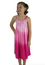 Load image into Gallery viewer, Girls Delta Dress Ombre Print
