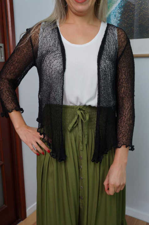 Knitted Bolero Top - Plain