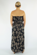 Load image into Gallery viewer, Long Tube Dress Marigold Print
