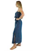 Load image into Gallery viewer, Long Tube Dress New Stripes Print
