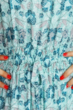 Load image into Gallery viewer, Long Tube Dress Polly Print
