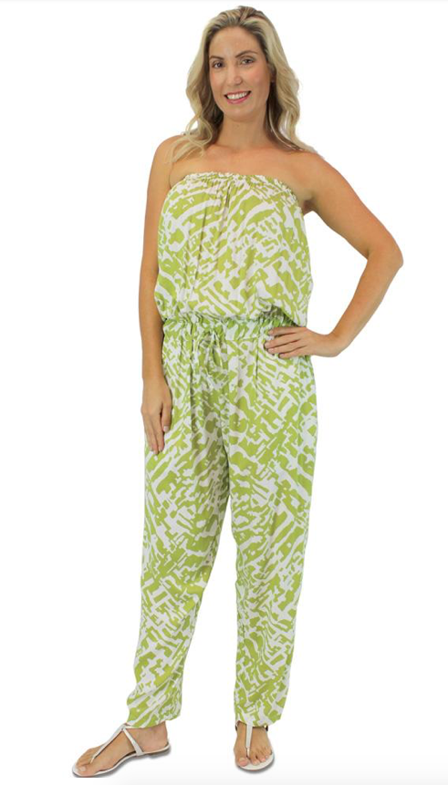 Long Jumpsuit Keystone Print