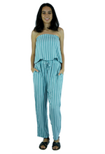 Load image into Gallery viewer, Long Jumpsuit New Stripes
