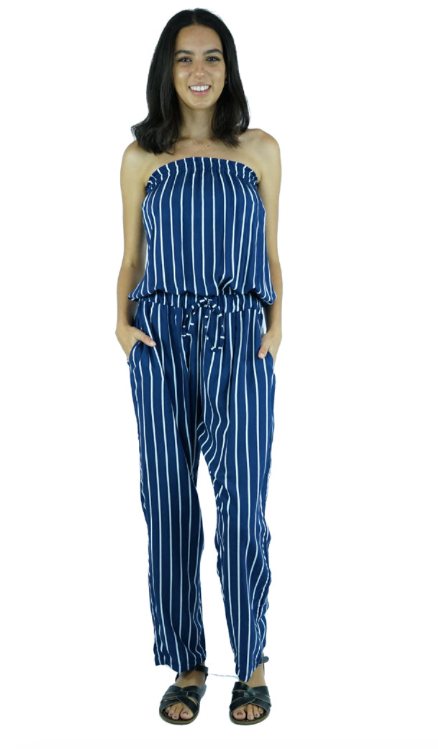 Long Jumpsuit New Stripes