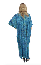 Load image into Gallery viewer, Long Kaftan Dress Malteze Print
