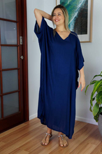 Load image into Gallery viewer, Long Kaftan Dress Plain
