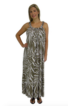 Load image into Gallery viewer, Long Magnum Dress Vines Print
