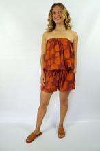 Load image into Gallery viewer, Short Romper Marigold Print kk
