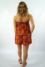 Load image into Gallery viewer, Short Romper Marigold Print kk
