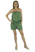 Load image into Gallery viewer, Short Romper New Stripes Print
