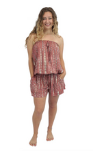 Load image into Gallery viewer, Short Romper Teardrop Print
