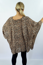 Load image into Gallery viewer, Short Tunic Cougar Print
