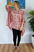 Load image into Gallery viewer, Short Tunic Mantra Print
