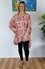 Load image into Gallery viewer, Short Tunic Mantra Print
