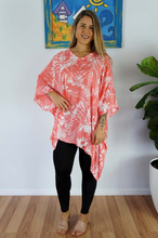 Load image into Gallery viewer, Short Tunic Fern Print
