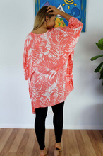 Load image into Gallery viewer, Short Tunic Fern Print
