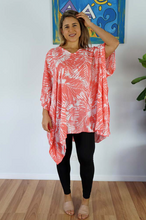 Load image into Gallery viewer, Short Tunic Fern Print
