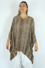 Load image into Gallery viewer, Short Tunic Papua Print
