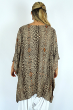 Load image into Gallery viewer, Short Tunic Papua Print
