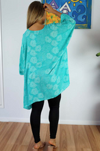 Load image into Gallery viewer, Short Tunic Sunflower Print
