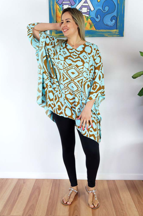 Short Tunic Tribal Print