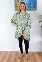 Load image into Gallery viewer, Short Tunic Tribal Print
