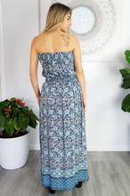 Load image into Gallery viewer, Long Tube Dress Polly Print
